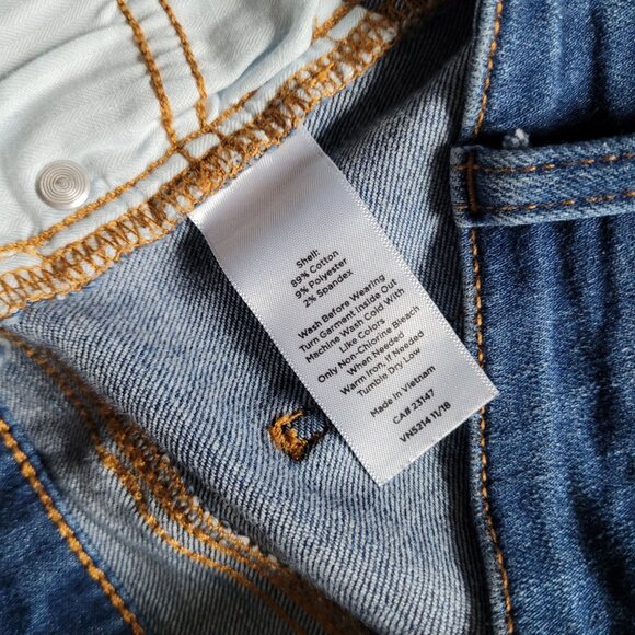 Talbots Flawless Jeans 6P Straight Crop Five Pocket Denim Stretch - Picture 5 of 8